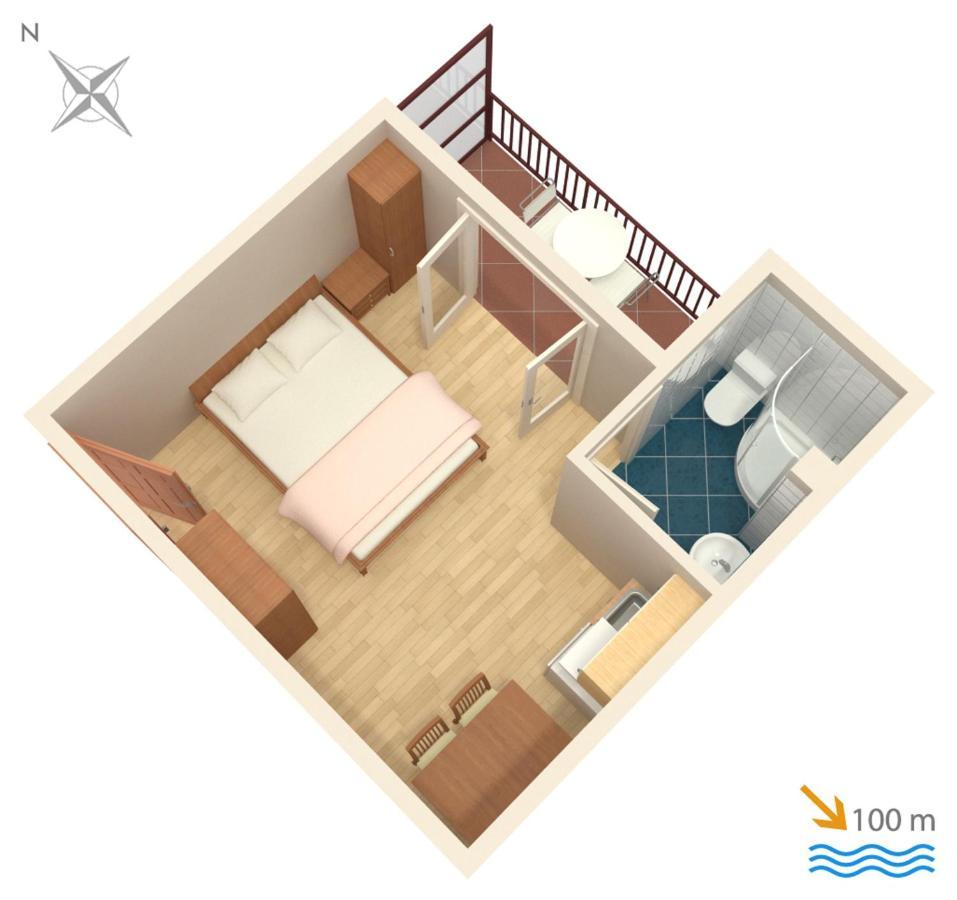 Apartments By The Sea Podaca, Makarska - 515 Luaran gambar
